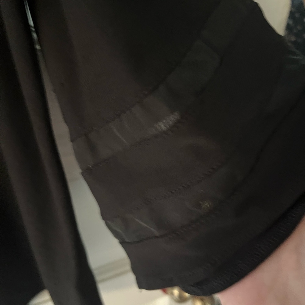 Nina Leonard Black 3/4 Sleeve Blouse